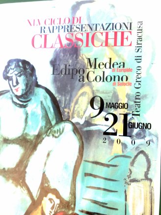 090520092277 L'opera realizzata da Sandro Chia per il manifesto del XLV Ciclo di Spettacoli