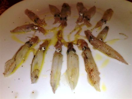 Calamaretti marinati