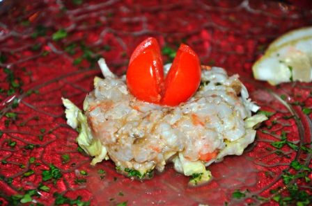 Tartare di gamberi
